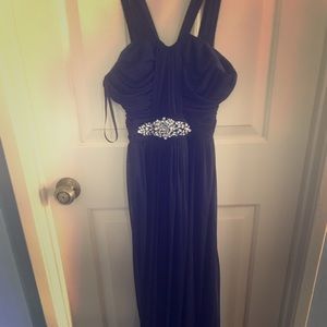 Floor length gown